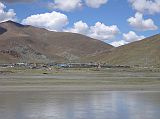 Tibet Kailash 04 Saga to Kailash 02 Saga Across Yarlung Tsangpo As we reached the Yarlung Tsangpo, we had a clear view of Saga (4600m) across the river.